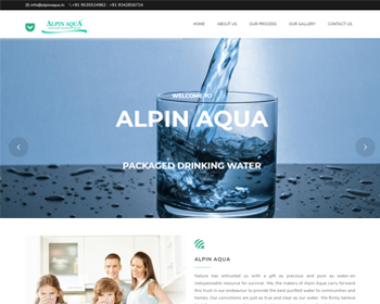 Alpin Aqua,Packaged Drinking water,bangalore